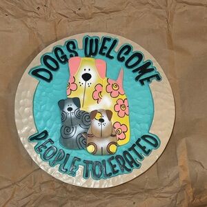 Gray Round stepping stone decor